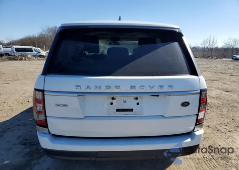 2016 Land Rover Range Rover Hse z USA, uszkodzony, nr VIN SALGS2KF1GA296956